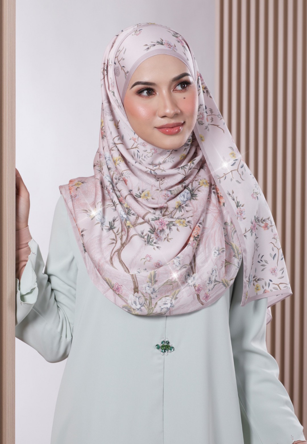 SHAWL 298 MARIEL PTD DIAMOND