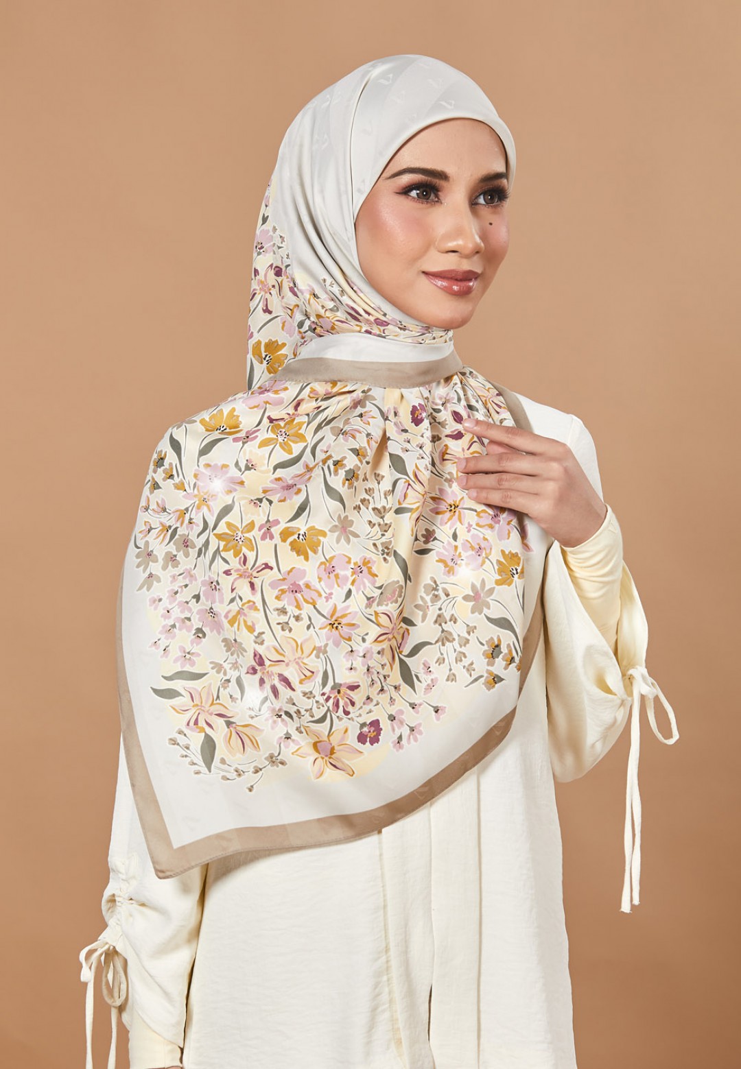 SQ LOREAL JACQUARD TWILL PRINTED DIAMOND