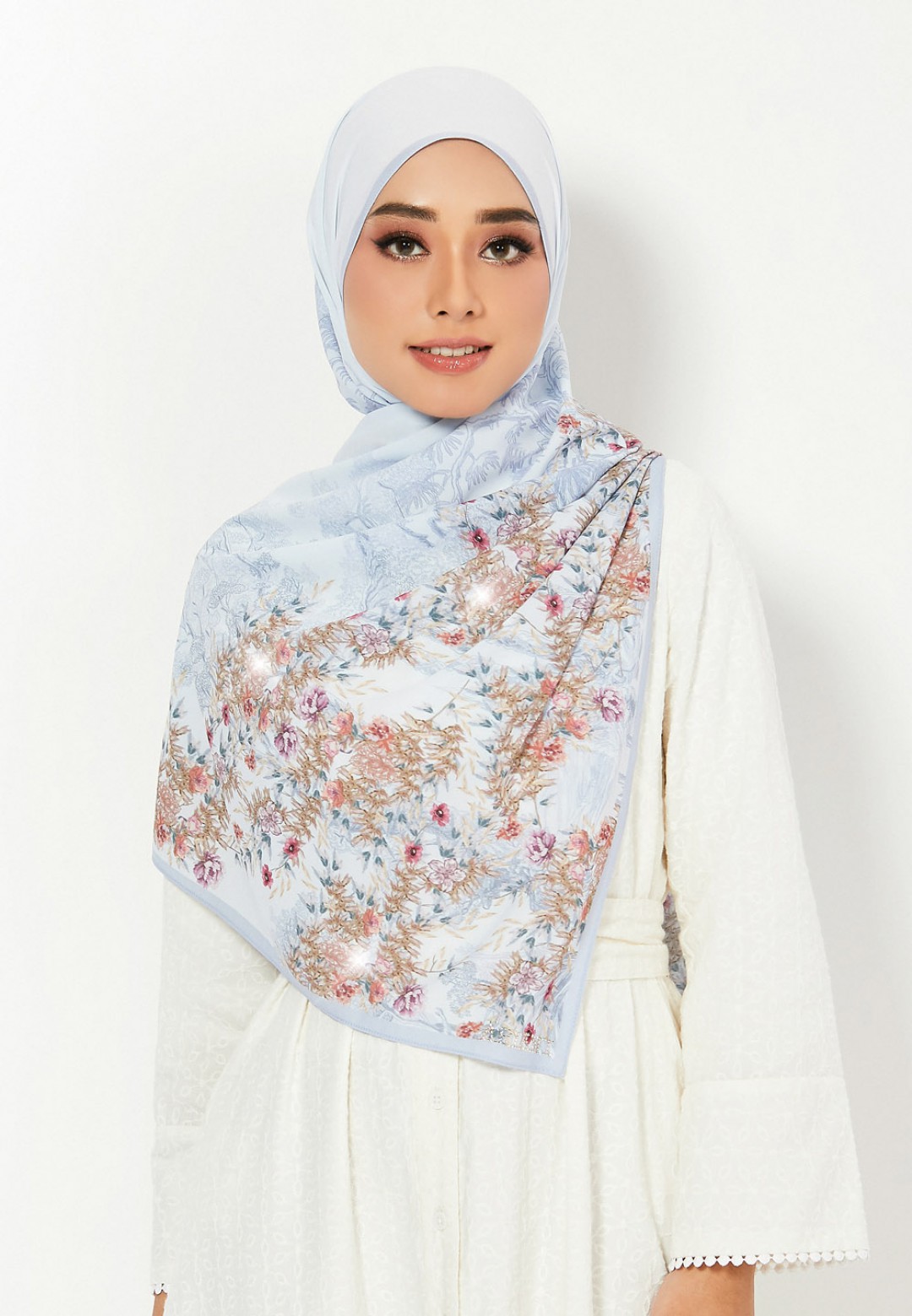 SHAWL 298 FRANCISCA PRINTED DIAMOND