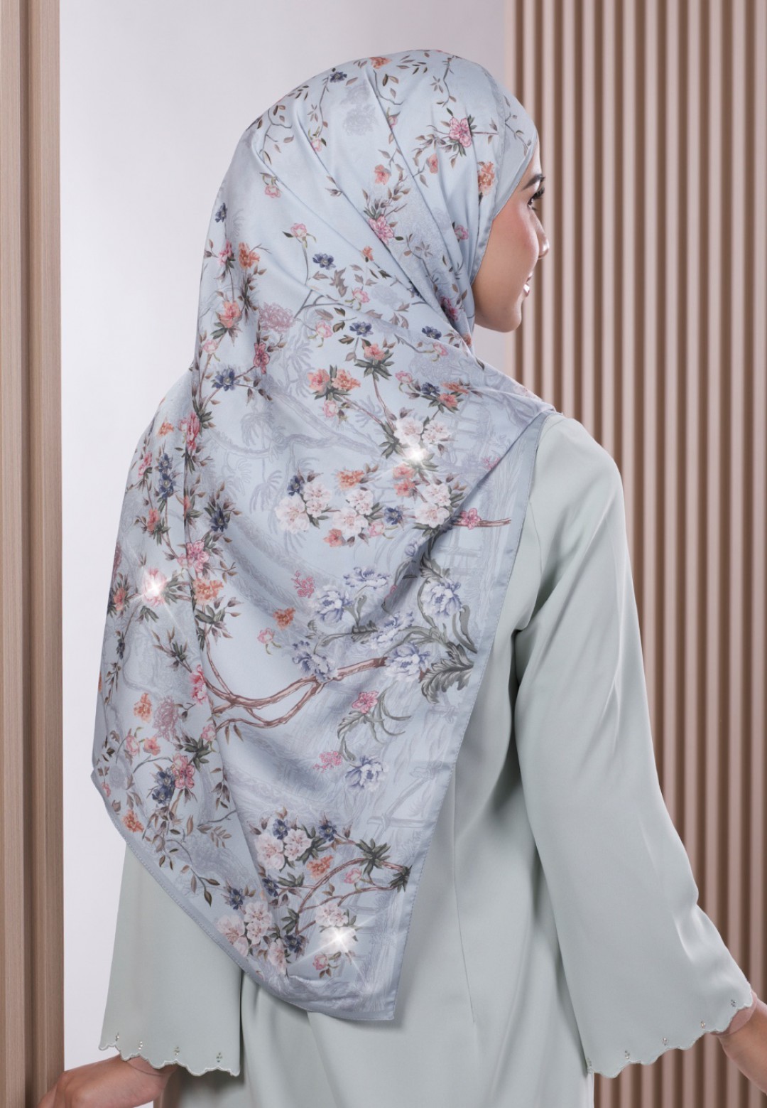 SHAWL 298 MARIEL PTD DIAMOND