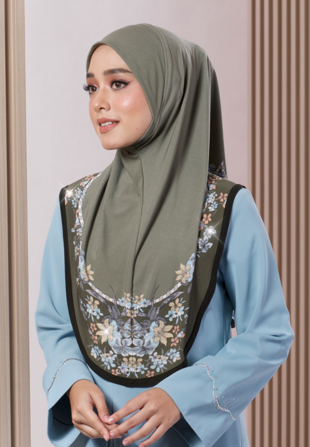 TIARA 345 HAYFA S/S STD PTD DIAMOND