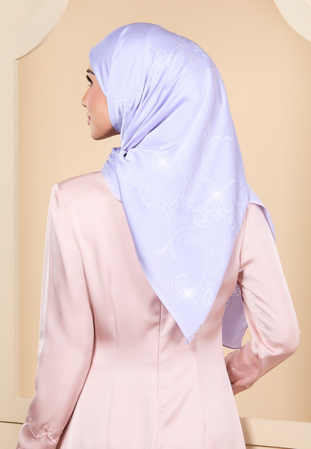 SQ ADELLA PRINTED DIAMOND