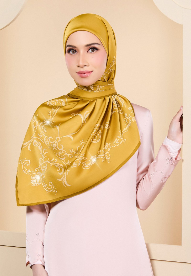 SQ ADELLA PRINTED DIAMOND