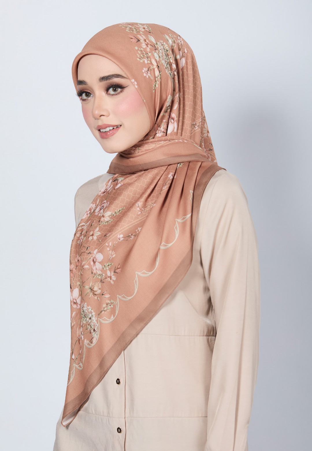 SQ CARELLA VOILE PRINTED
