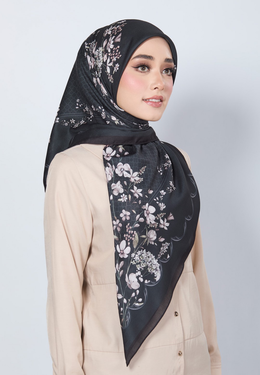 SQ CARELLA VOILE PRINTED