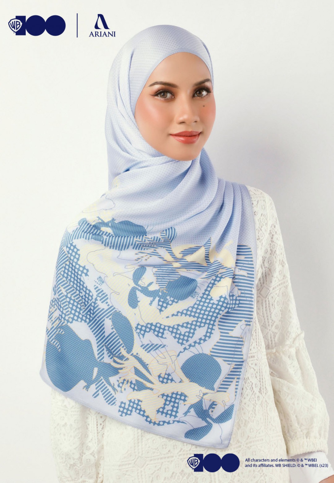 SHAWL 308 WB100 PRINTED