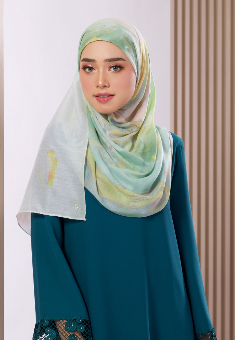 SHAWL JACINTH VOILE PTD 119