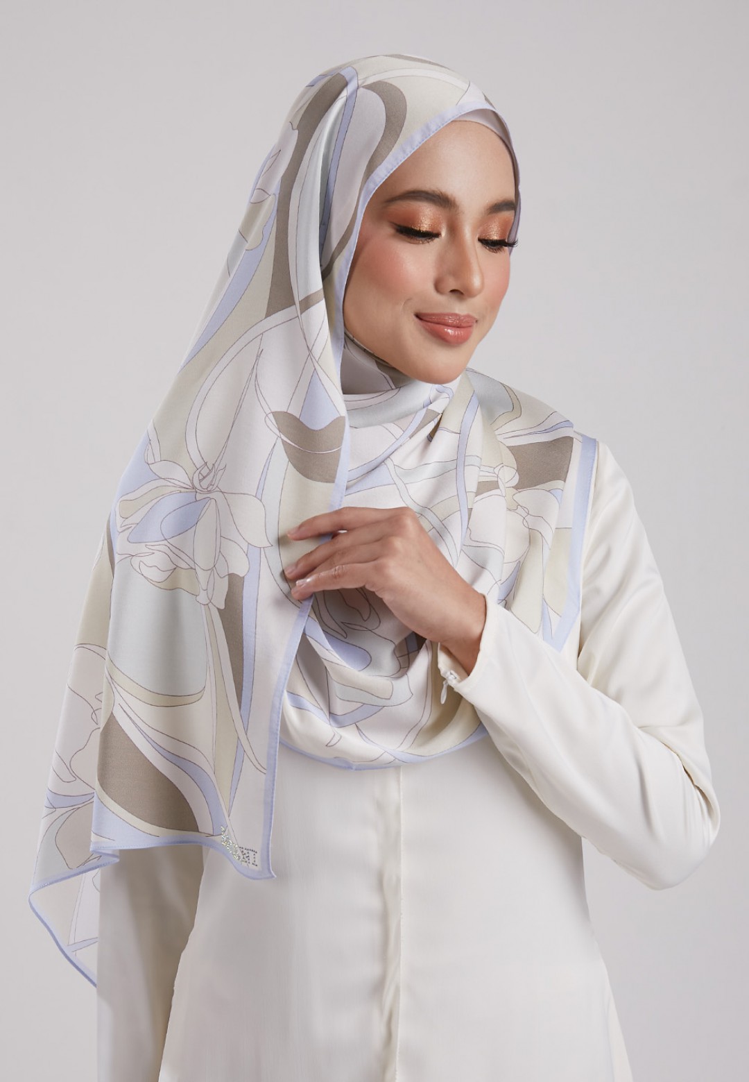 SHAWL 219 ELLERY PRINTED