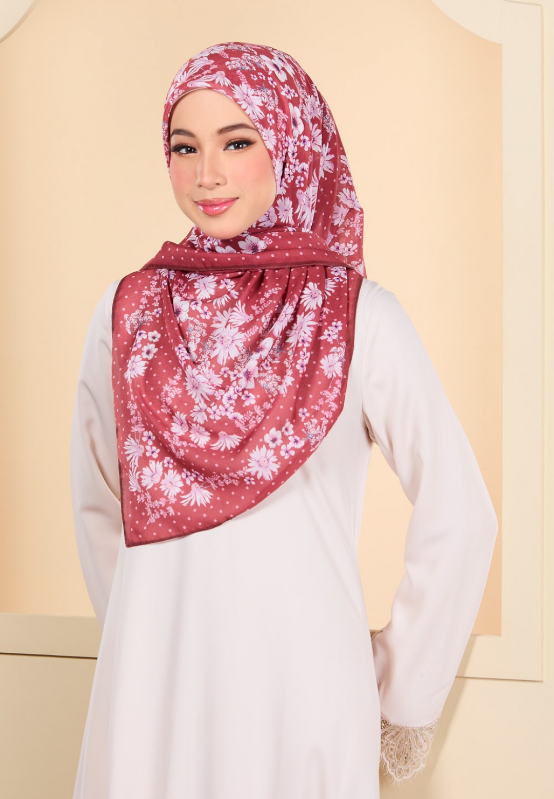 SQ ADRIANA VOILE PRINTED