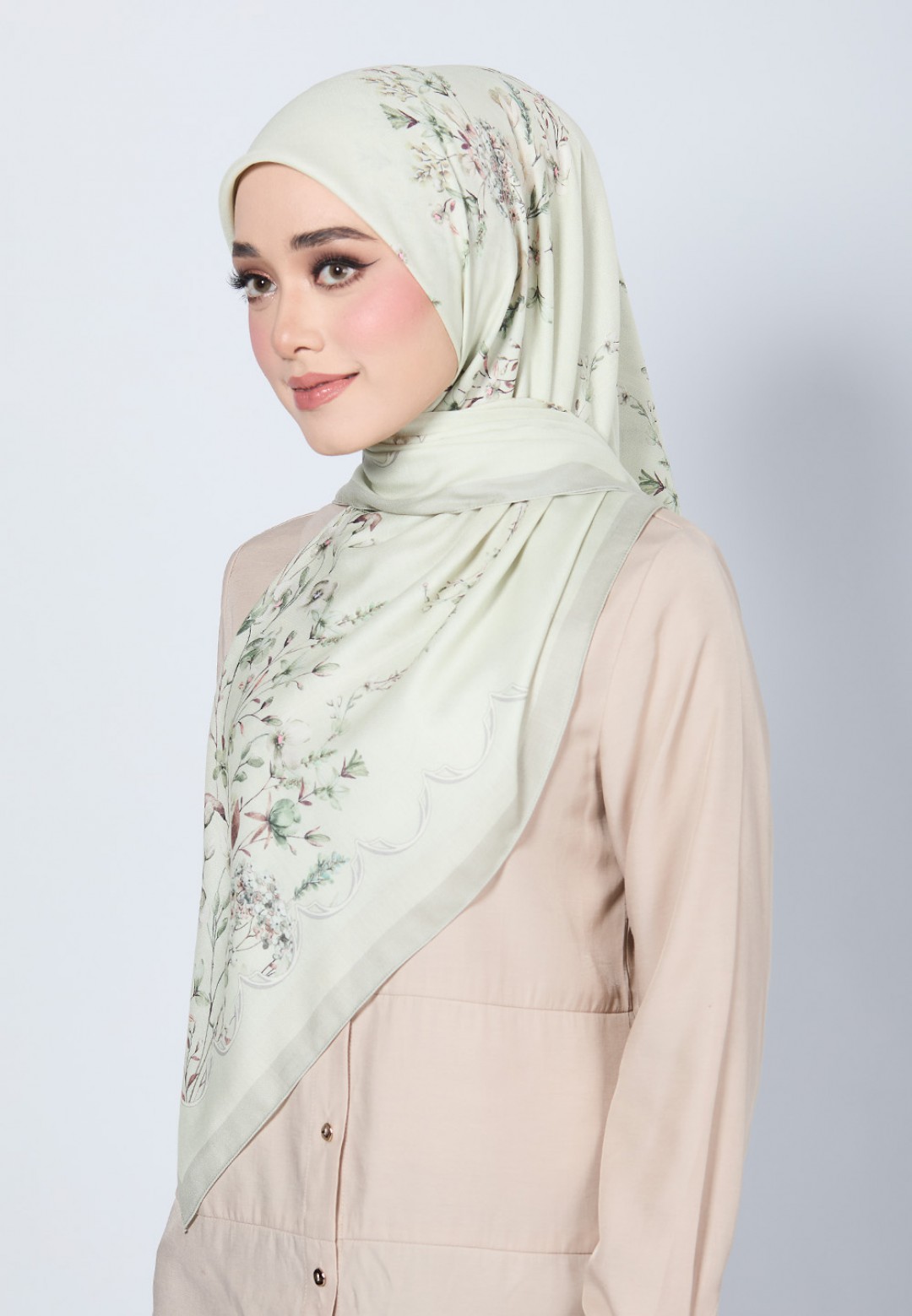 SQ CARELLA VOILE PRINTED