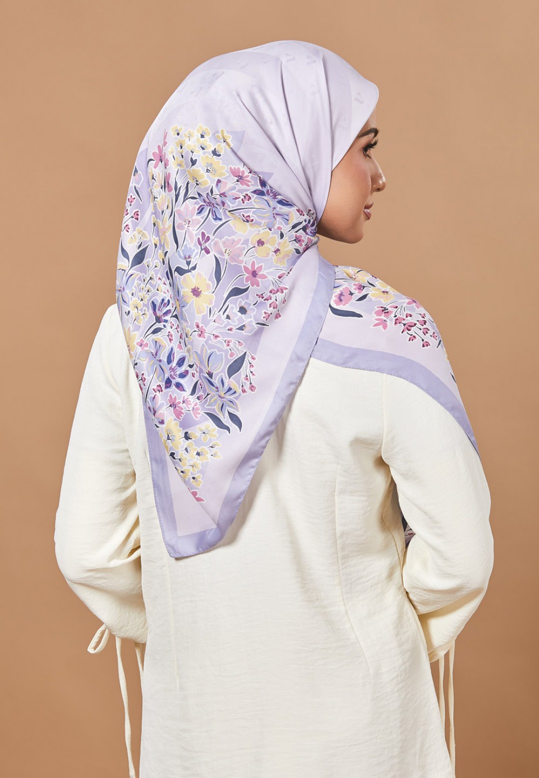 SQ LOREAL JACQUARD TWILL PRINTED