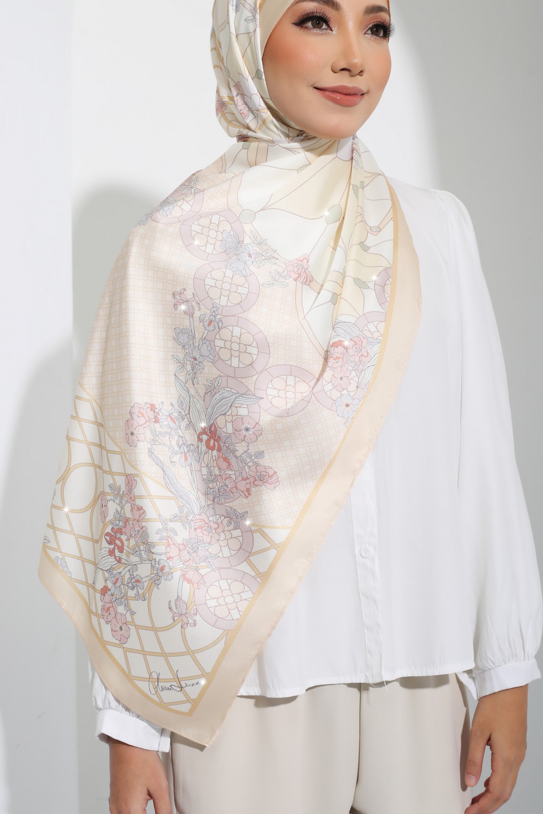 SHAWL MARTHA PRINTED DIAMOND 279