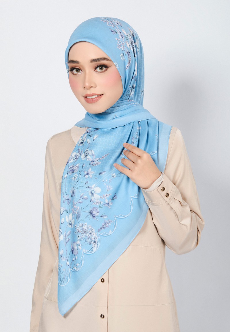 SQ CARELLA VOILE PRINTED