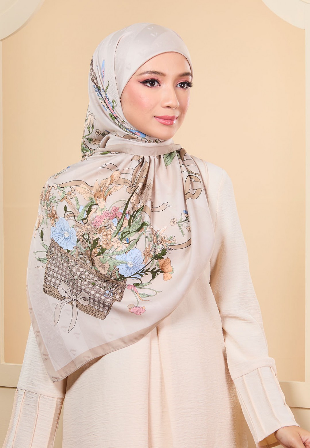 SQ ELOISE JACQUARD TWILL PRINTED
