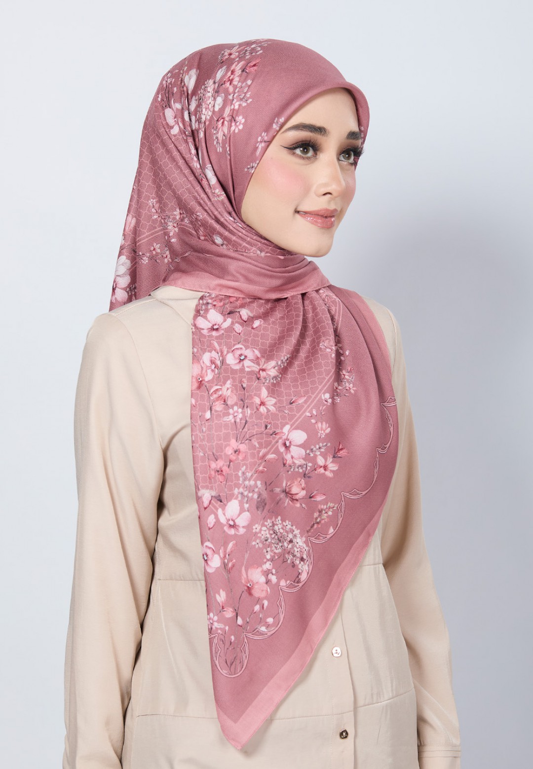SQ CARELLA VOILE PRINTED