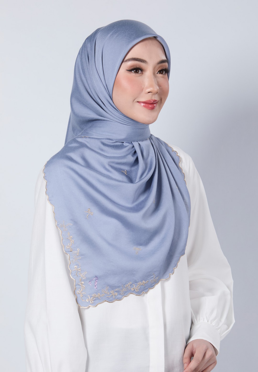 SQ ALLANA VOILE PLAIN EMBROIDERY