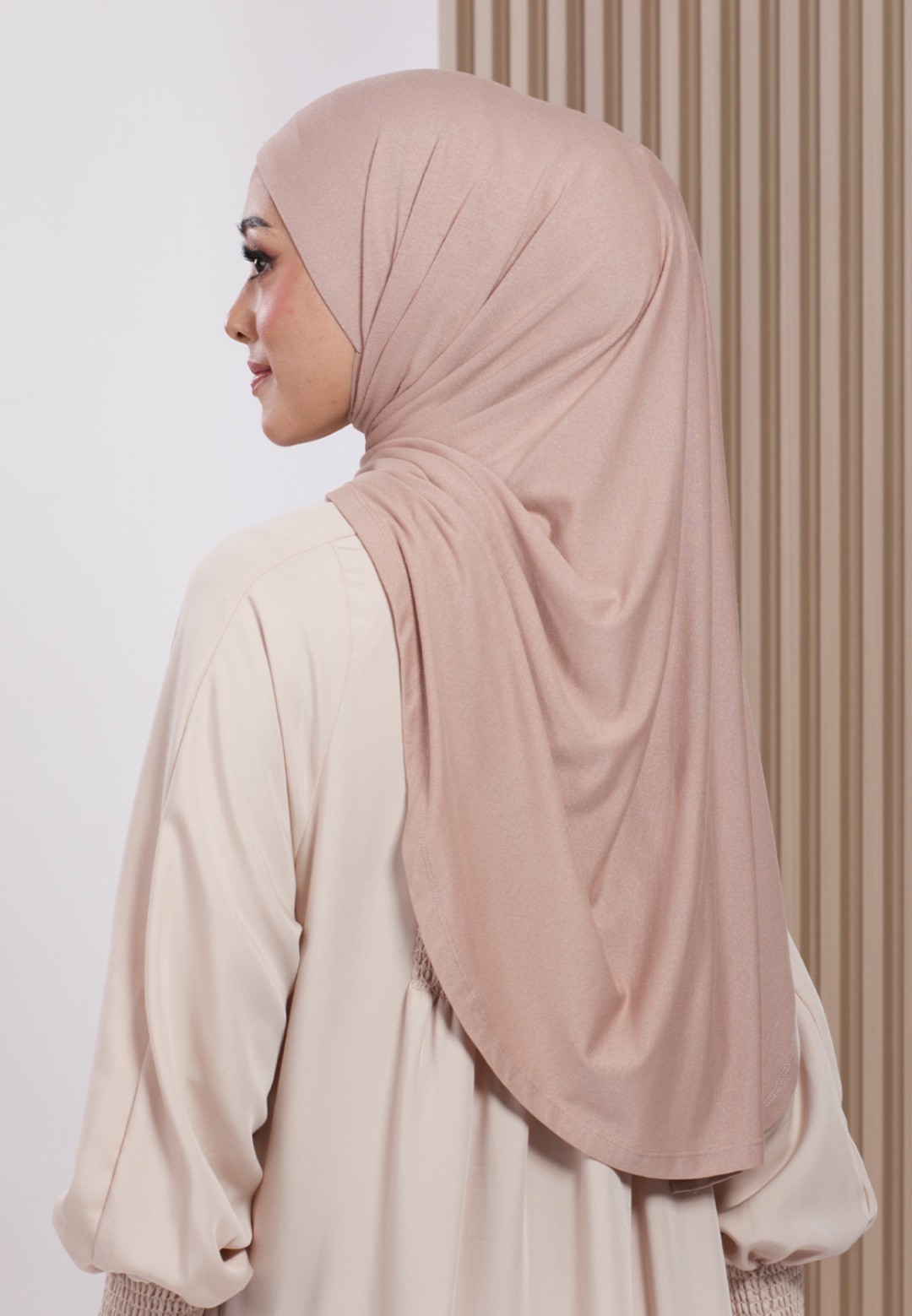 AFRAH INSTANT SHAWL  TIE BACK