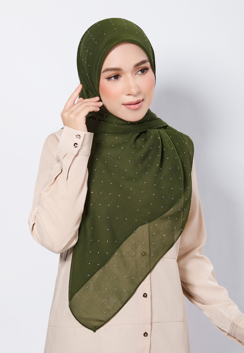 SQ FROST VOILE PLAIN DIAMOND