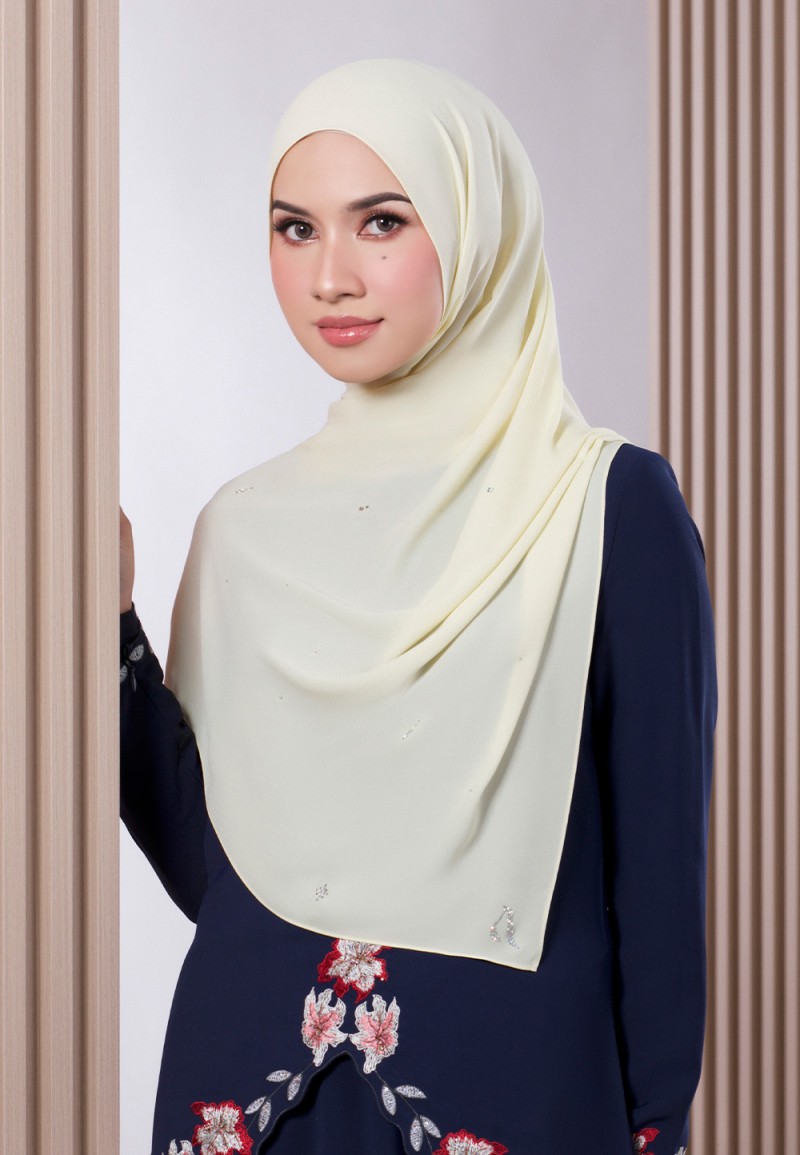 SHAWL WARDAH PLAIN DIAMOND 228