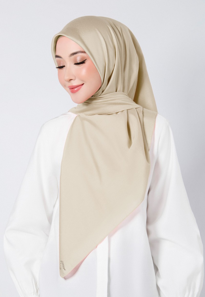 SQ BASIC SAFFRON VOILE PLAIN