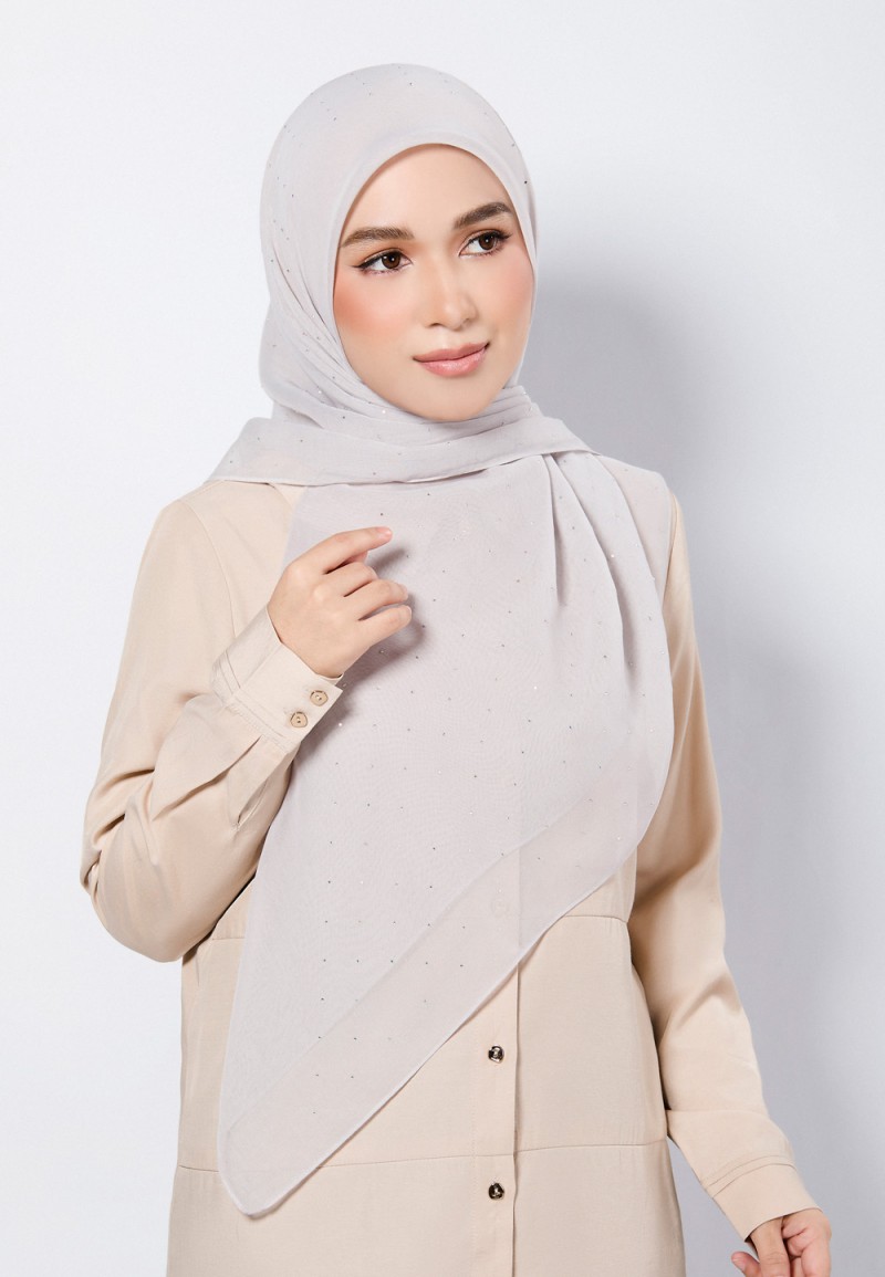 SQ FROST VOILE PLAIN DIAMOND