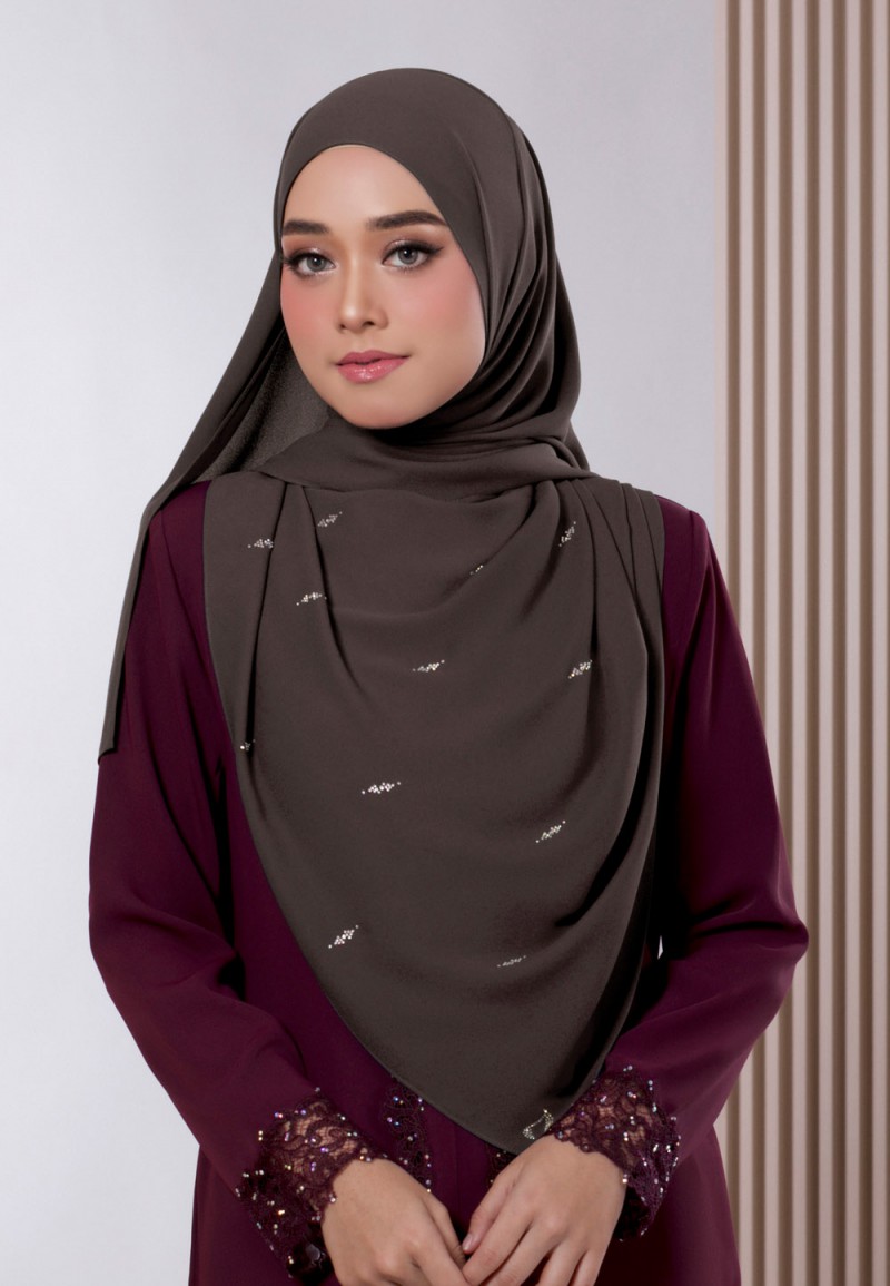 SHAWL WARDIYAH PLAIN DIAMOND 238