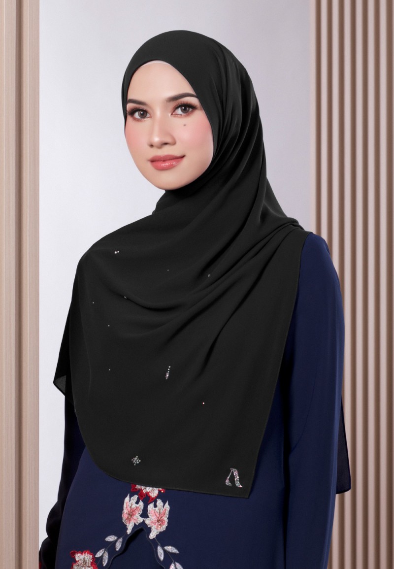 SHAWL WARDAH PLAIN DIAMOND 228