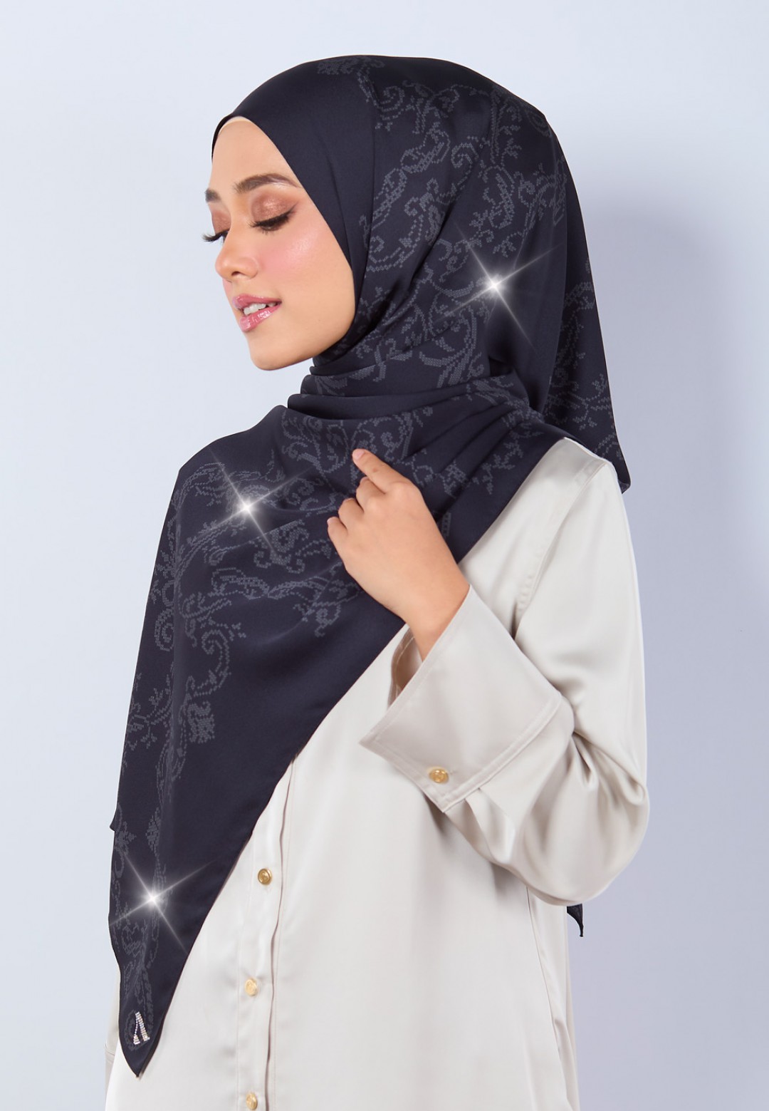 SHAWL JOLENE PRINTED DIAMOND