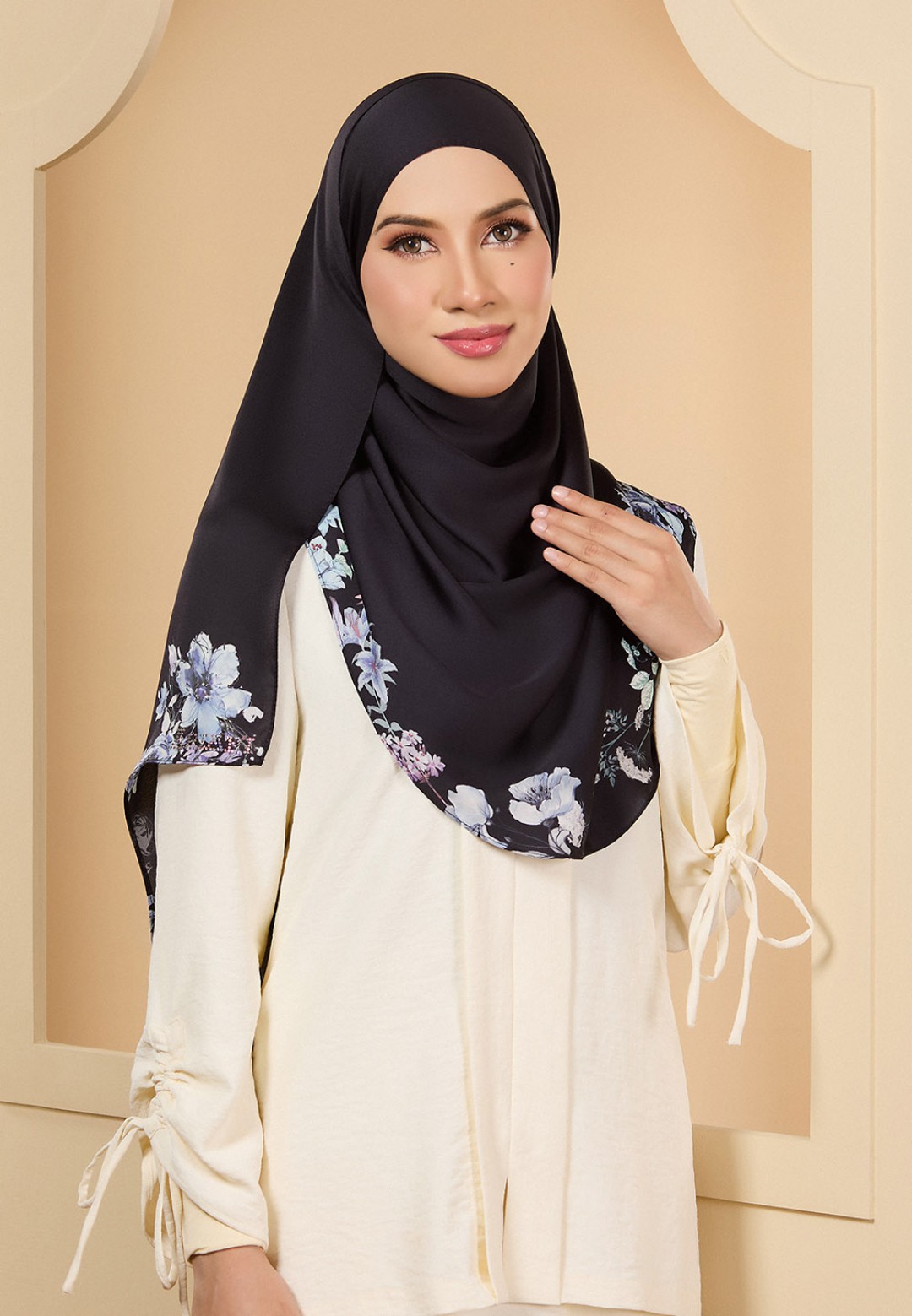 INSTANT SHAWL JASMIN PRINTED