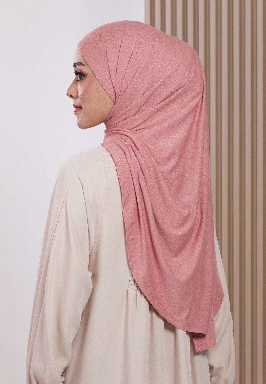 AFRAH INSTANT SHAWL  TIE BACK