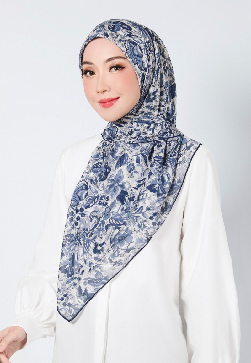 SQ ARELY VOILE PRINTED