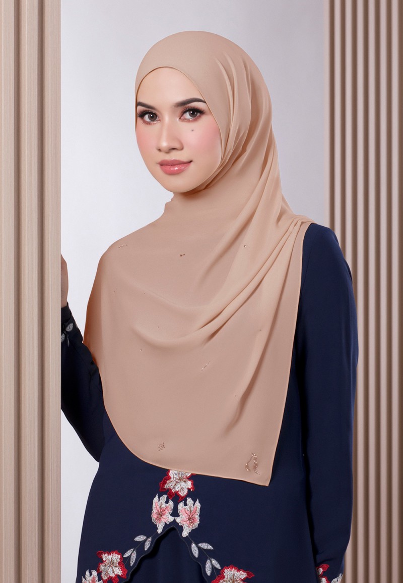 SHAWL WARDAH PLAIN DIAMOND 228
