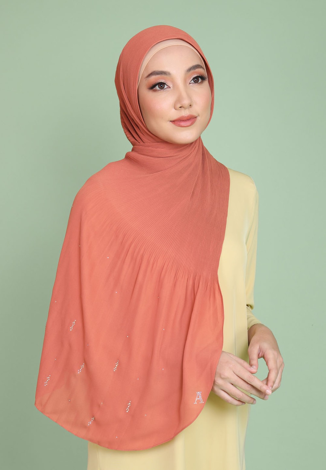 SHAWL PRETTY PLEATS DIAMOND 238