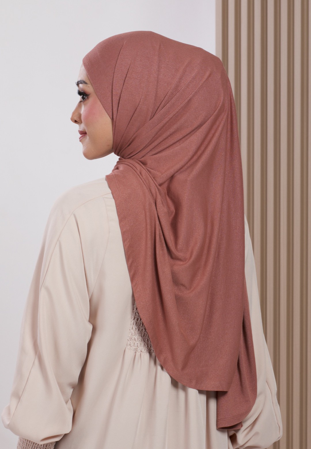AFRAH INSTANT SHAWL  TIE BACK