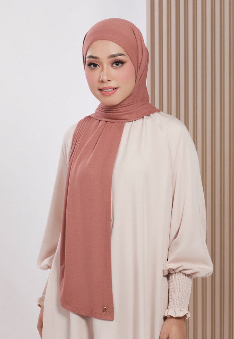AFRAH INSTANT SHAWL  TIE BACK