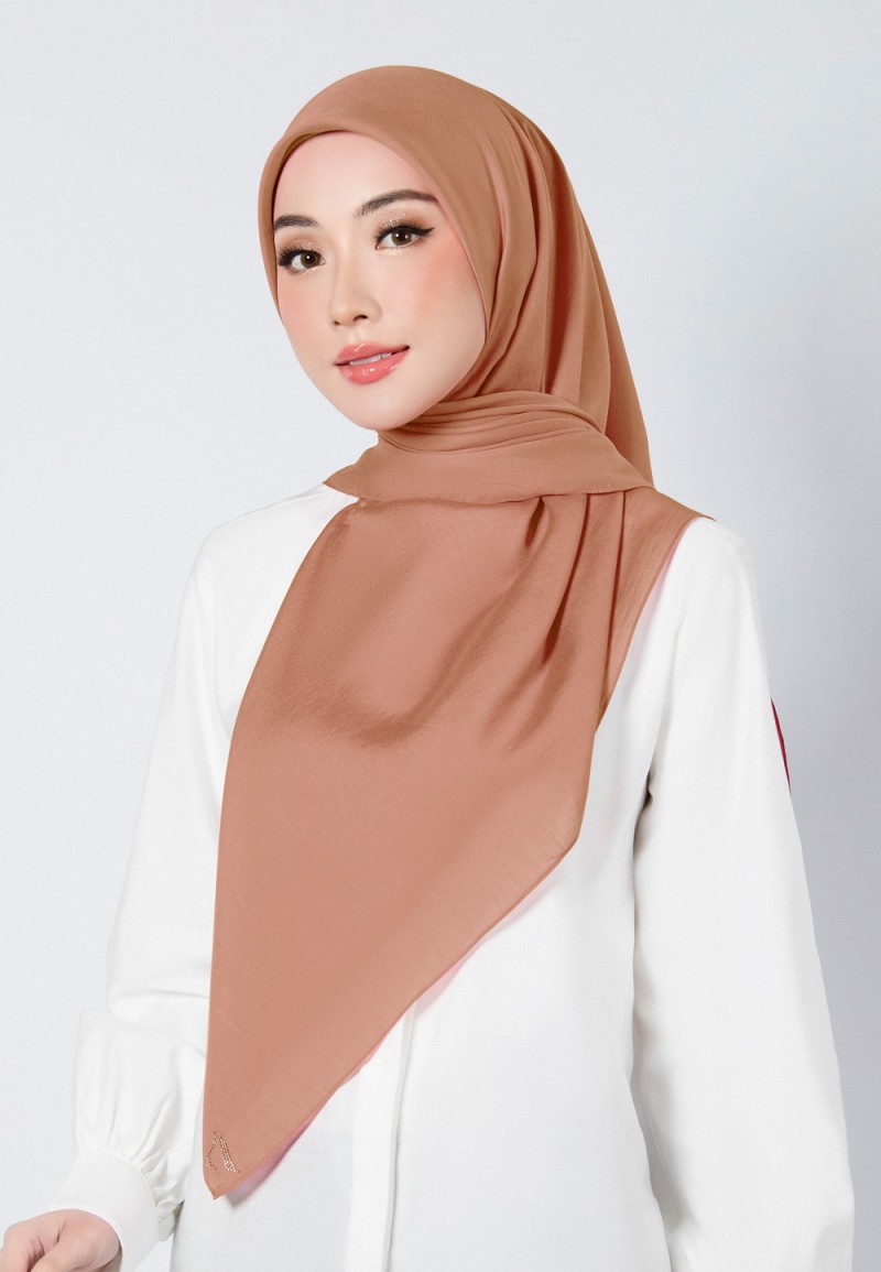 SQ BASIC SAFFRON VOILE PLAIN