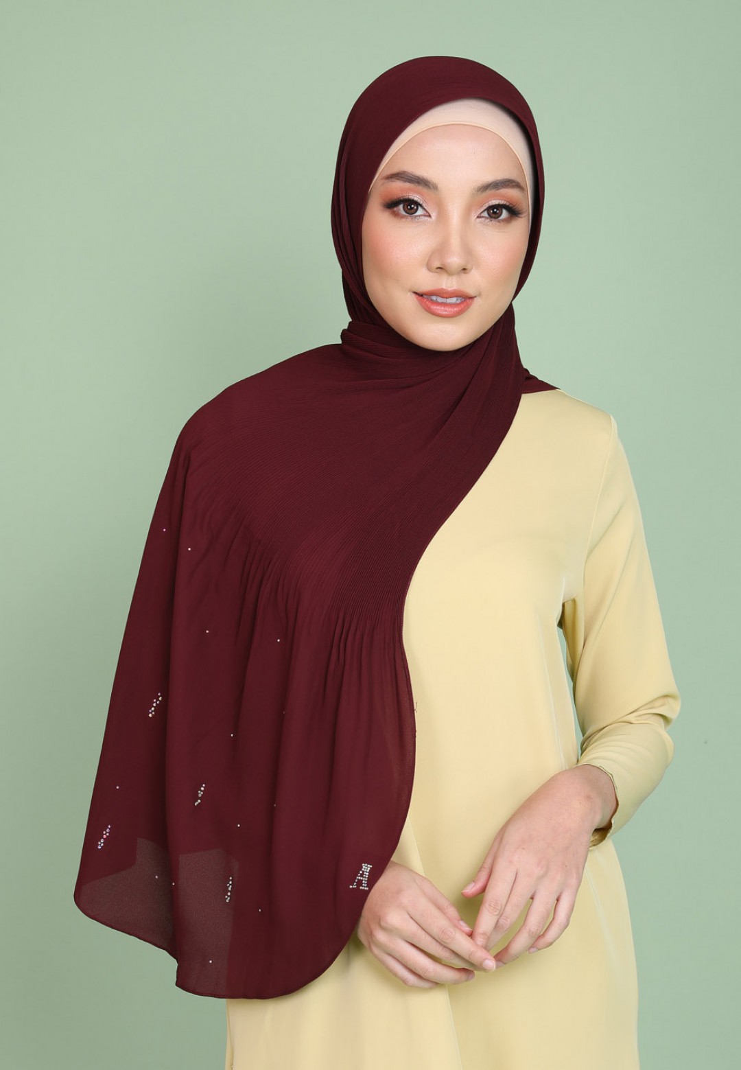 SHAWL PRETTY PLEATS DIAMOND 238