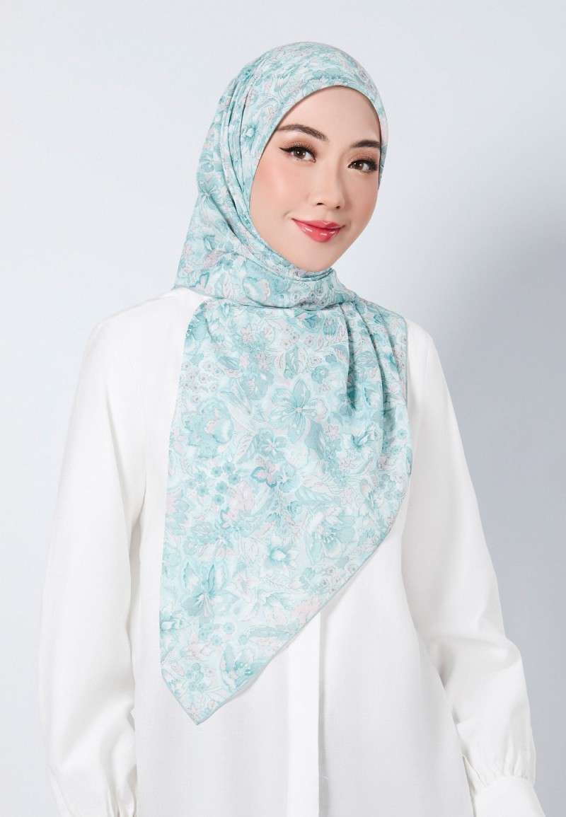 SQ ARELY VOILE PRINTED