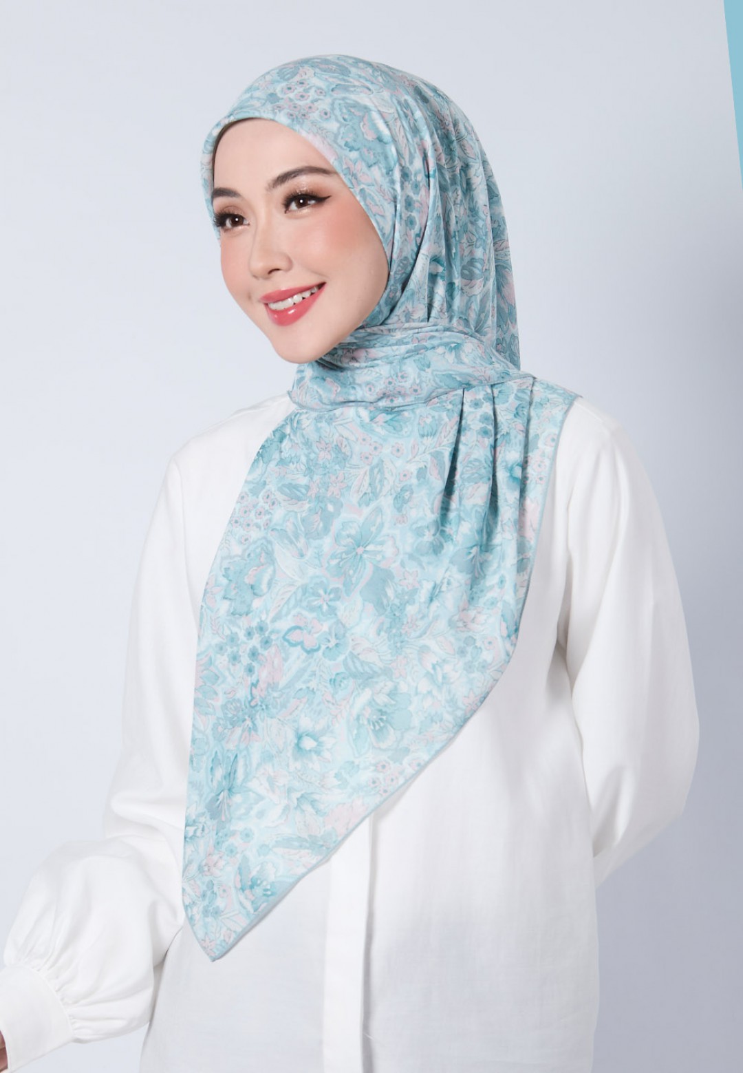 SQ ARELY VOILE PRINTED