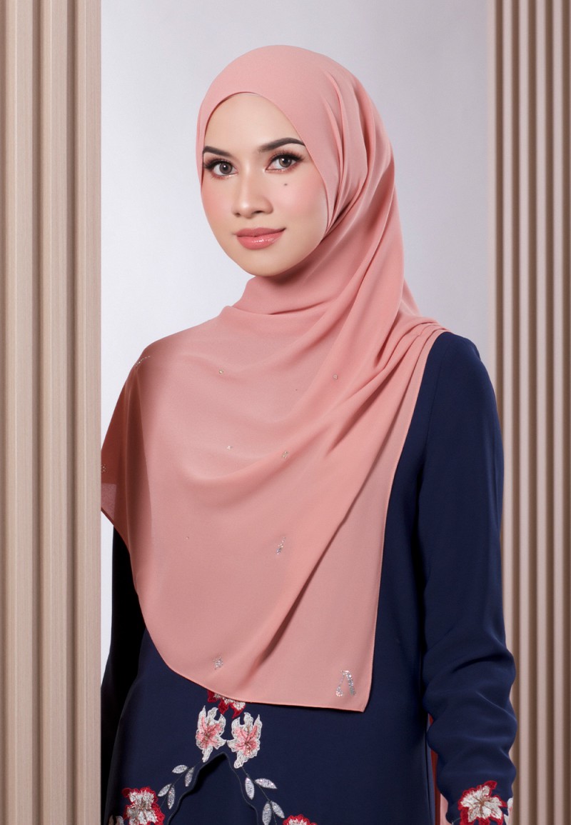 SHAWL WARDAH PLAIN DIAMOND 228