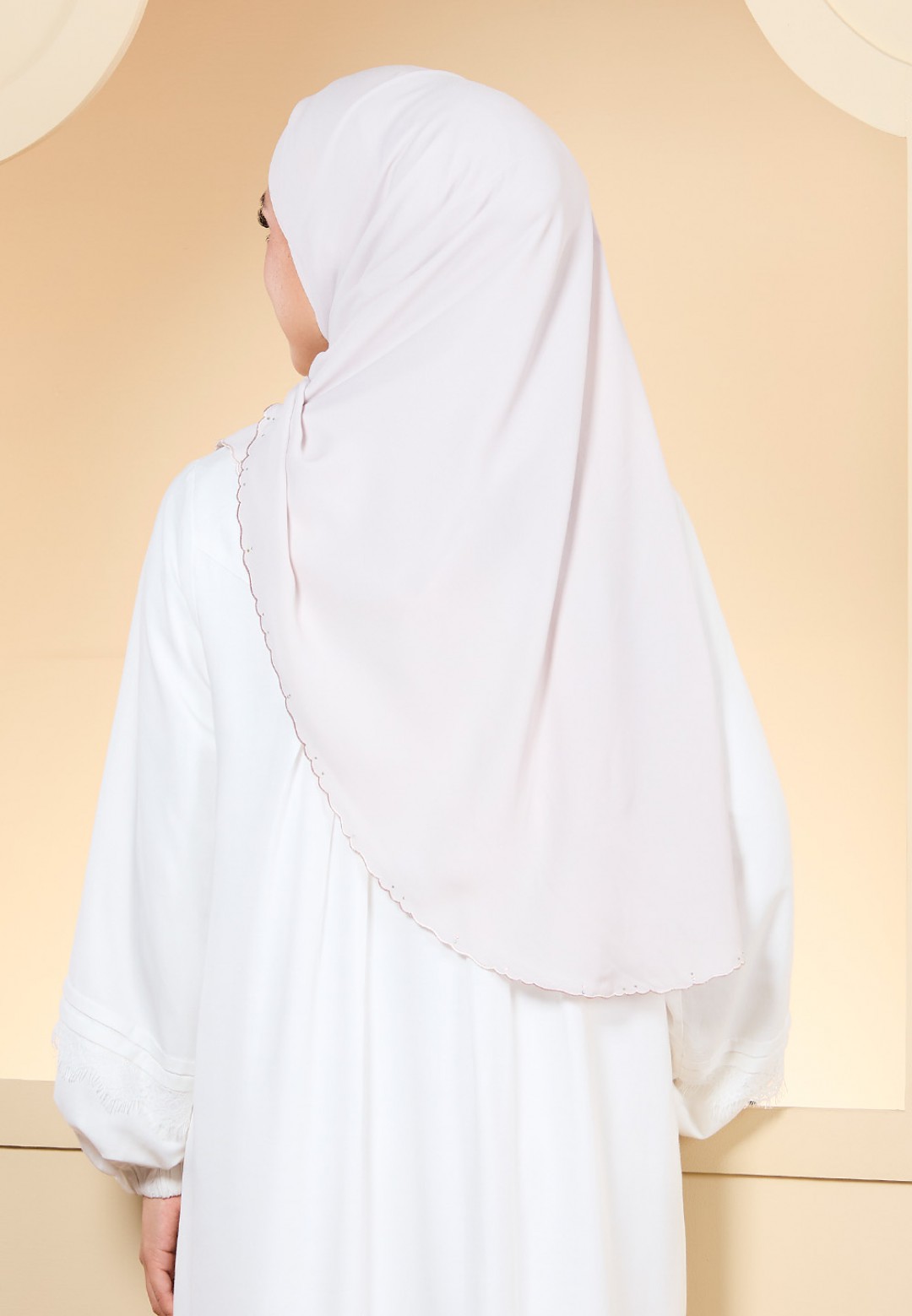 SHAWL JUITA PLAIN EMBROIDERY