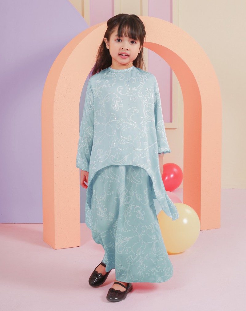 MINI CLAUDIA BAJU KURUNG (0 To 6 Years Old)