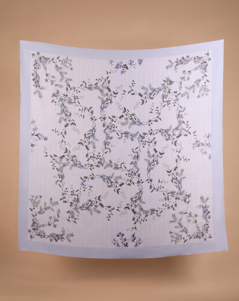 SQ NYDIA VOILE LASERCUT