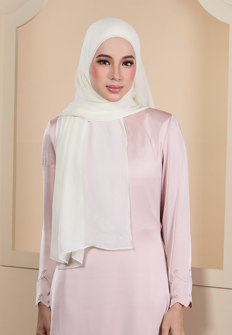 SHAWL HOUDA SILKY CHIFFON PLAIN