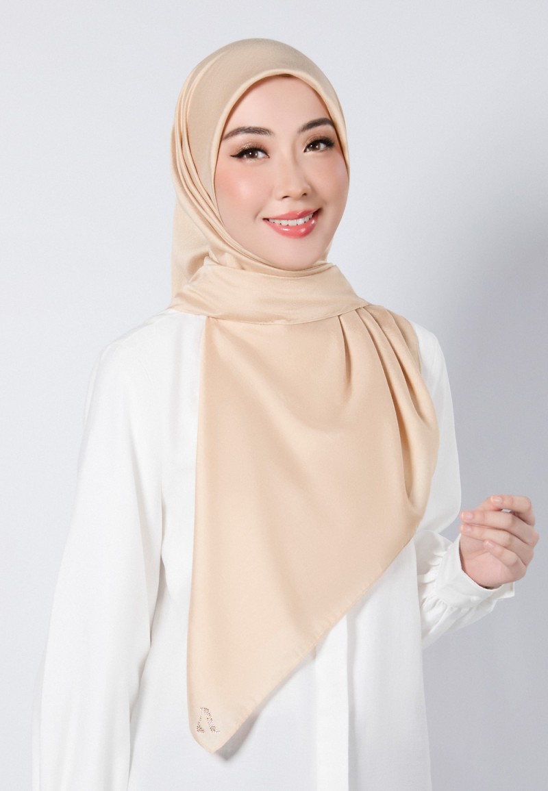 SQ BASIC SAFFRON VOILE PLAIN