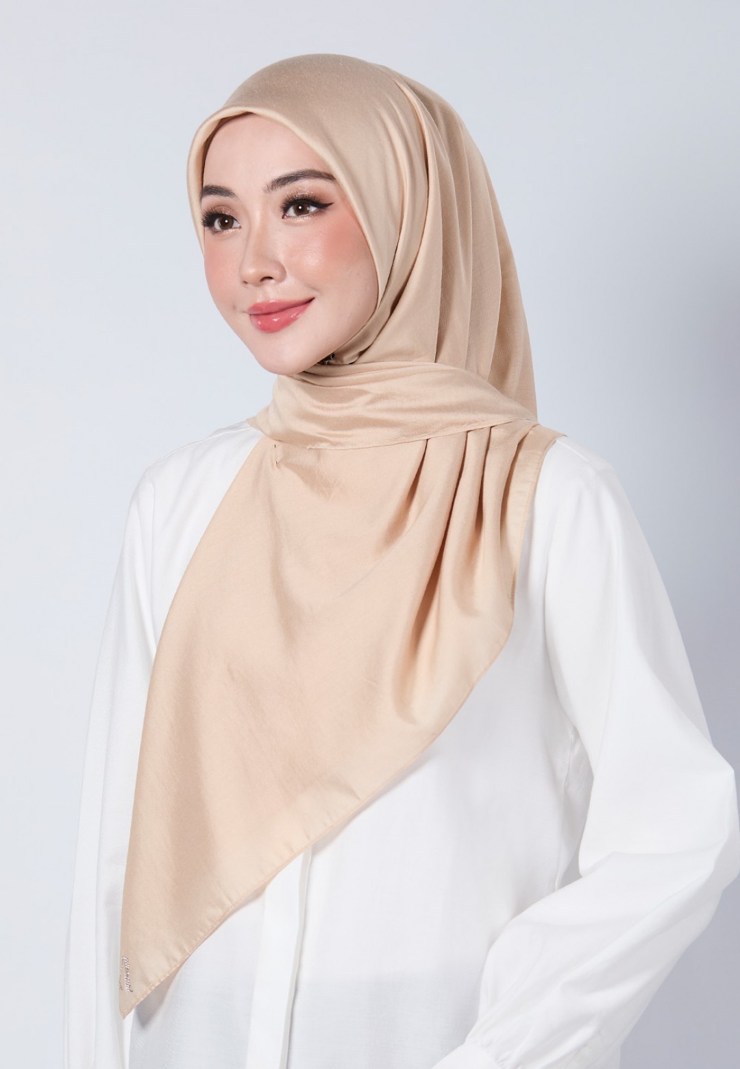 SQ BASIC SAFFRON VOILE PLAIN