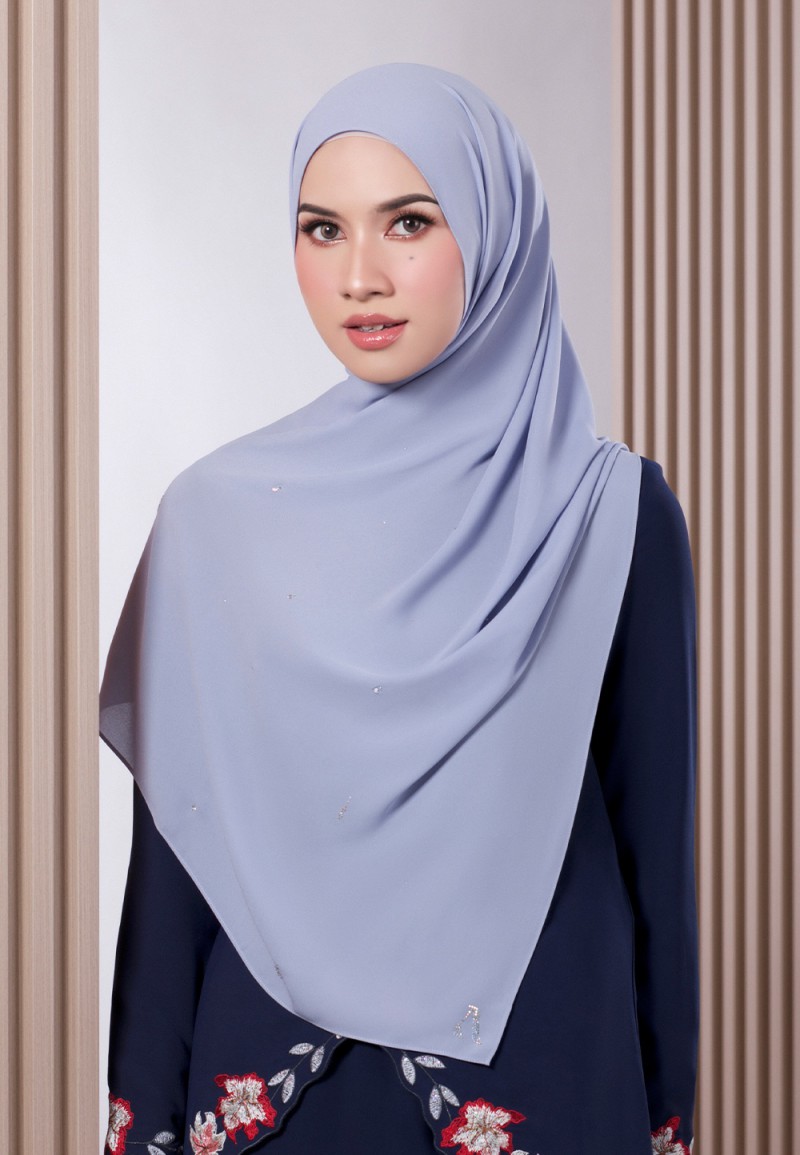 SHAWL WARDAH PLAIN DIAMOND 228