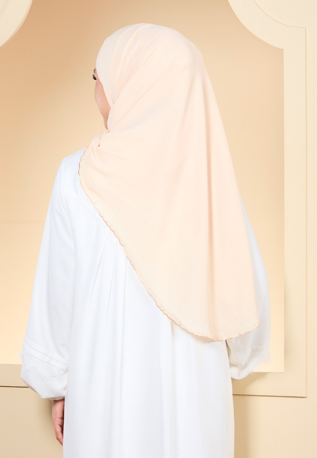 SHAWL JUITA PLAIN EMBROIDERY