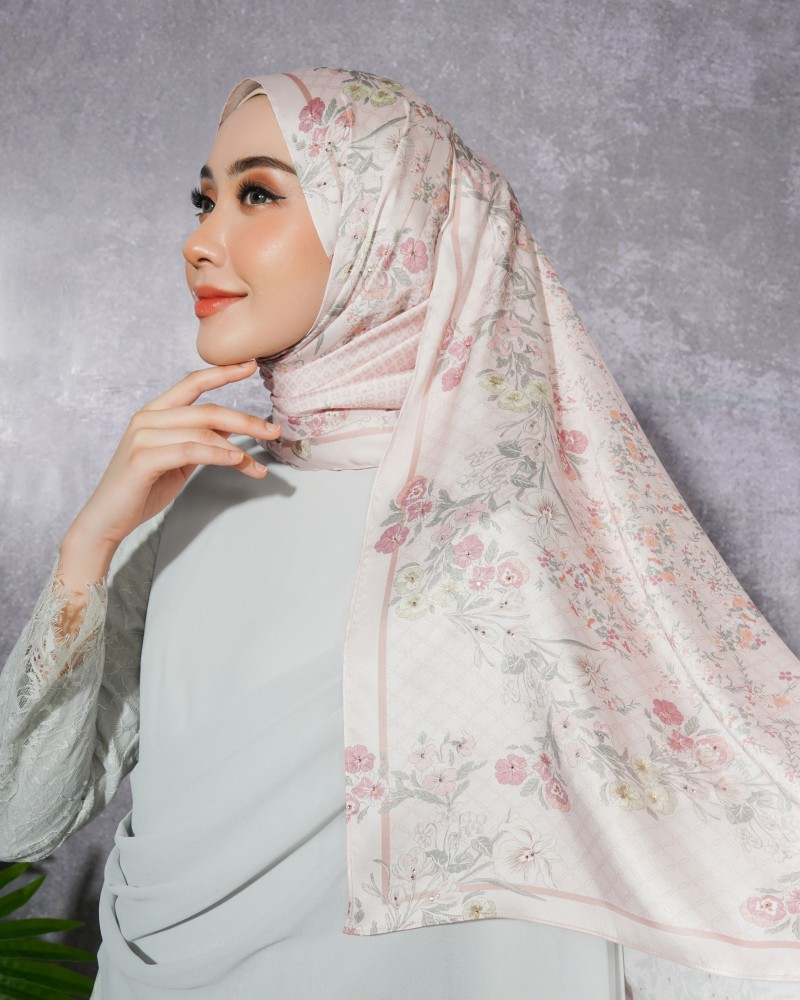 SHAWL AUBREY PRINTED LUXE