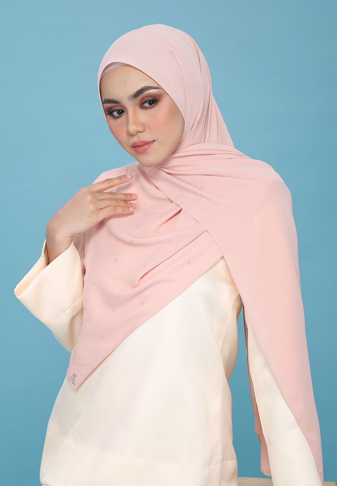 SHAWL TRIO PLAIN DIAMOND 238